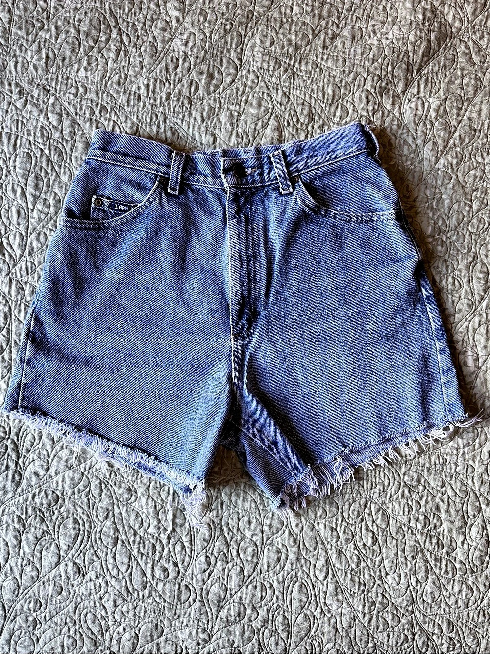 VTG 90s Lee Mom Denim Cutoff Jean Shorts